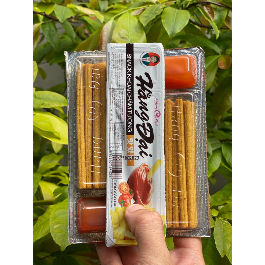 snack khoai chấm tương Hằng Đại hộp 26g