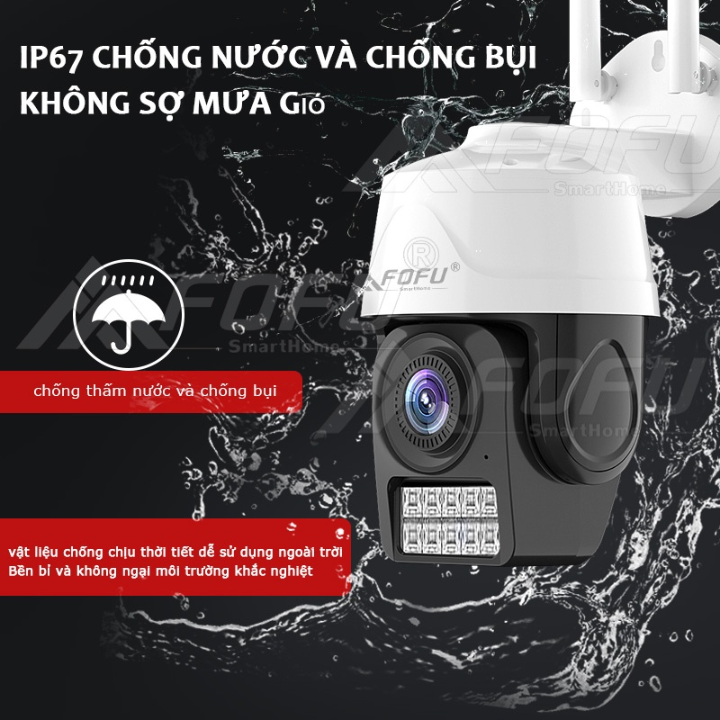 Camera wifi IP ngoài trời chuẩn 4.0mpx siêu nét APP ESEELOUD