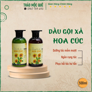  Dầu Gội Thiên Nhiên Hoa Cúc - Dầu Gội Thảo Mộc Hoa Cúc