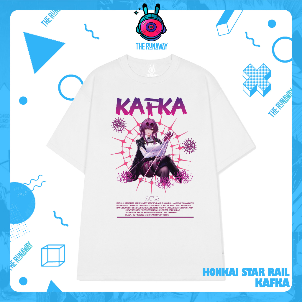 Áo phông Honkai Star Rail: Kafka cho Nam/ Nữ by The Runaway