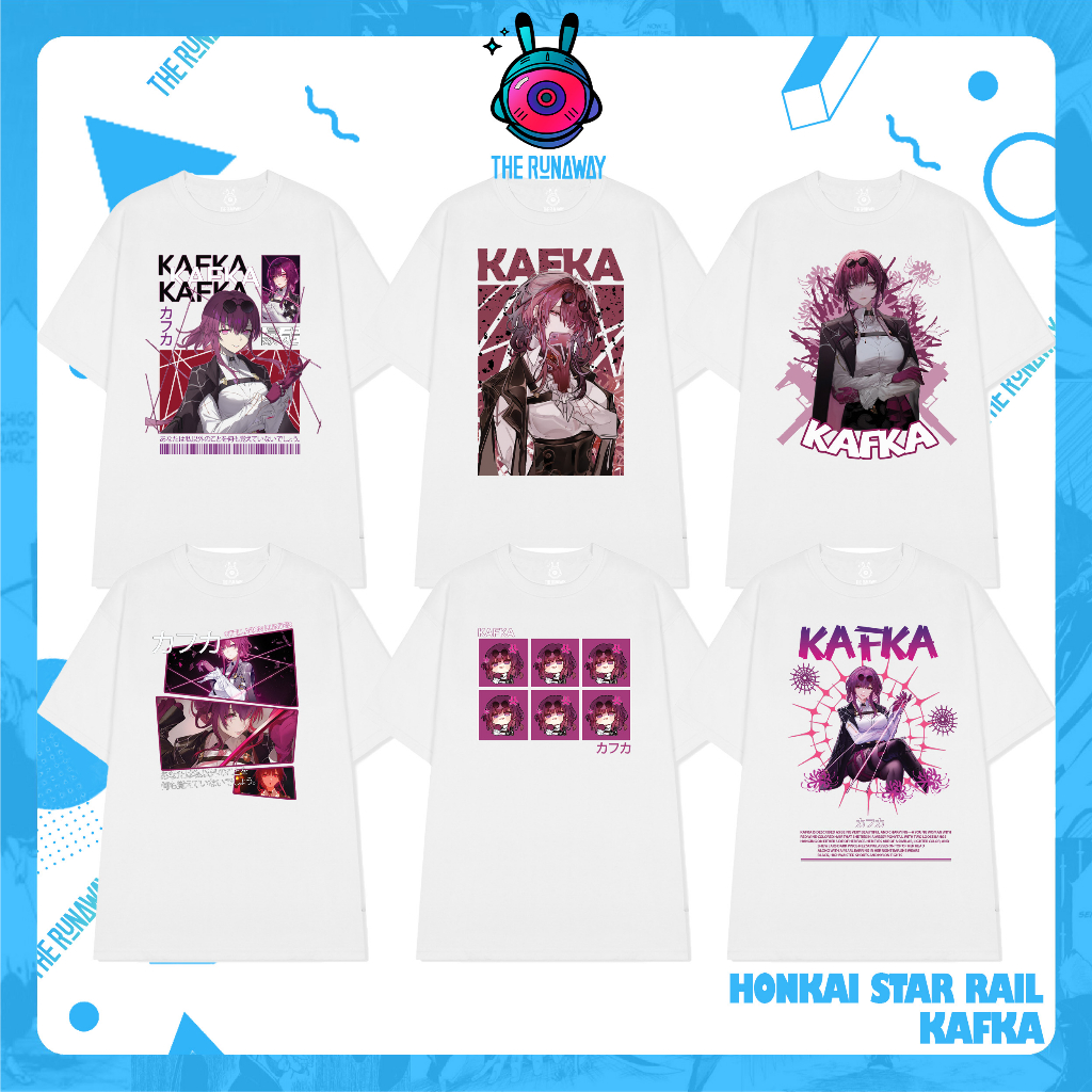 Áo phông Honkai Star Rail: Kafka cho Nam/ Nữ by The Runaway