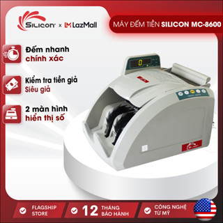 Máy đếm tiền silicon mc 8600 new 2025,công nghệ mỹ, siêu bền,đếm siêu chuẩn,ngân hàng hay sử dụng