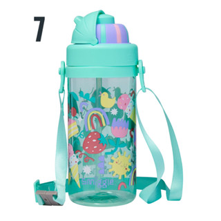 Bình nước Smiggle UK, 440ml cho bé từ 3y, có nắp gập vệ sinh, hàng UK săn SALE
