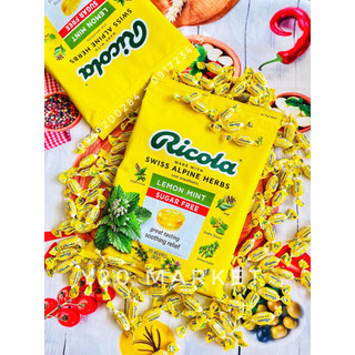 Kẹo ngậm giảm ho đau họng ricola mỹ 105v