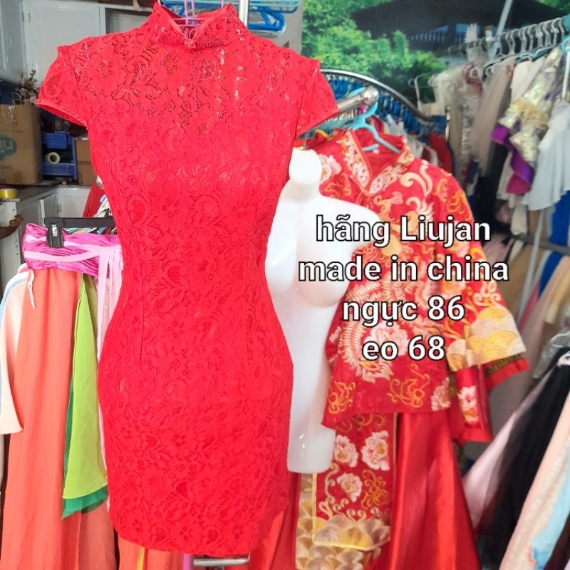 Sườn xám cách tân trung hoa si giá rẻ