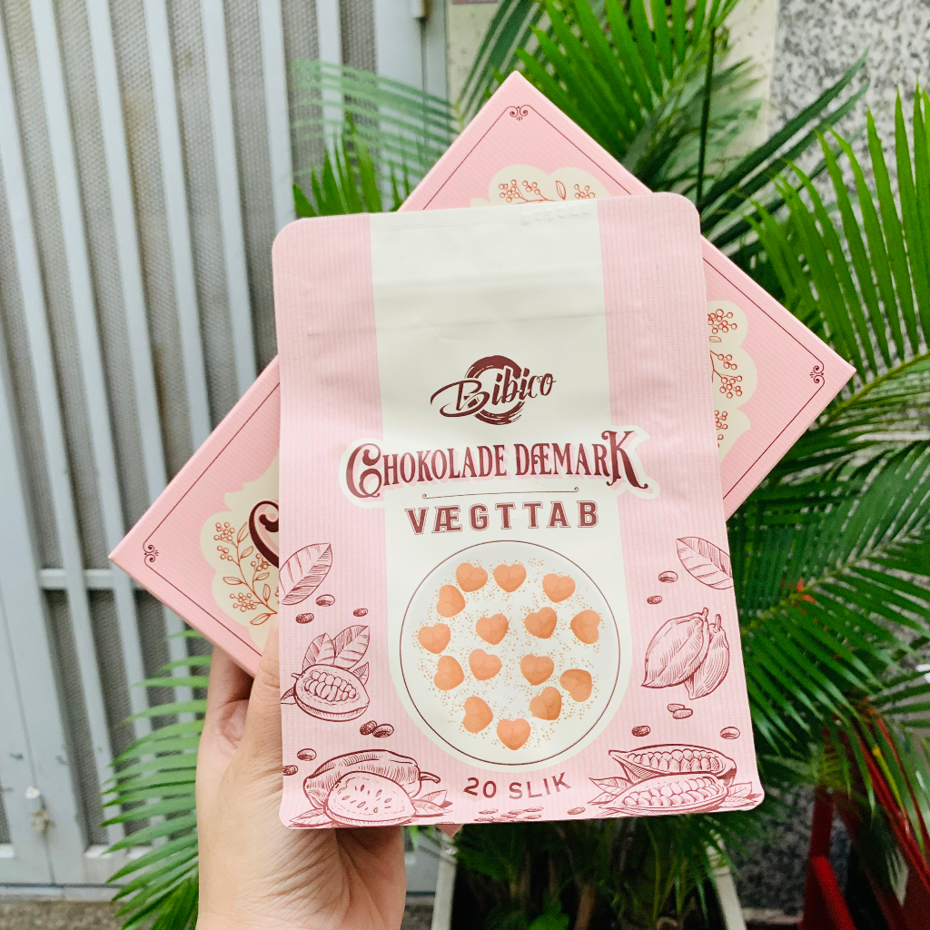 Kẹo Socola Giảm Cân Chokolade Vaegttab Mẫu Mới