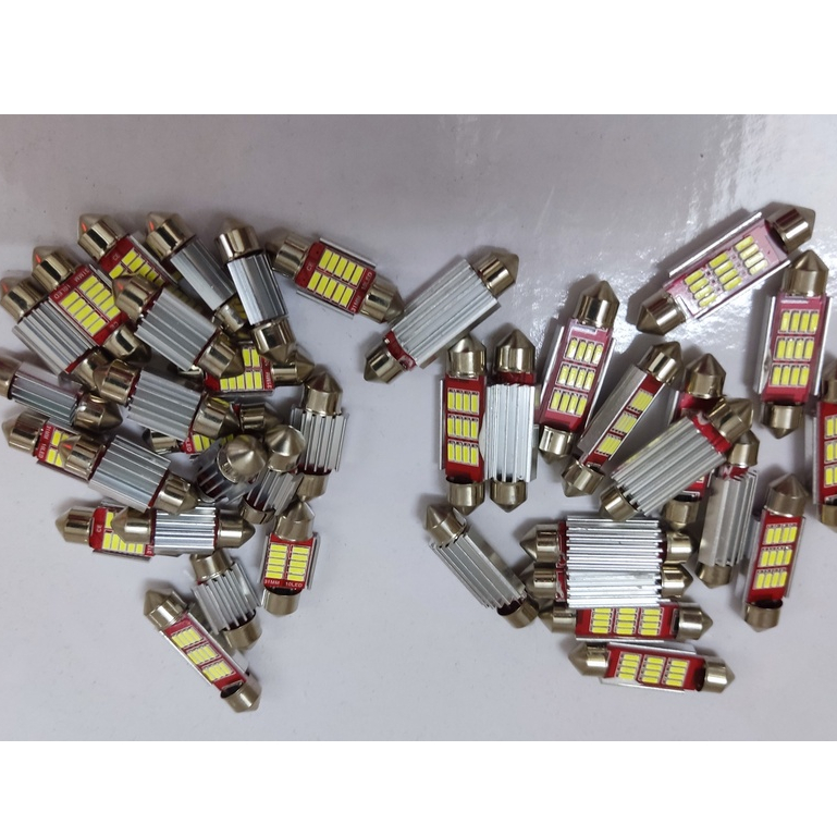 Bóng đèn led trần xe ô tô 31mm,36mm,39mm 12v,24v c5w car LED ceiling