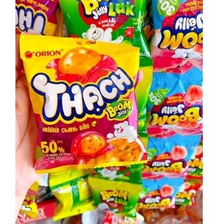 Combo 10 gói kẹo dẻo boom đủ 6 vị 🍇🍓🍍boom - kẹo dẻo từ nước ép trái cây, ngất ngây từ hương vị đầu tiên🍒🍊🍋