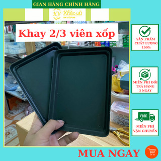 Khay cắm hoa tươi dùng 2/3 viên xốp