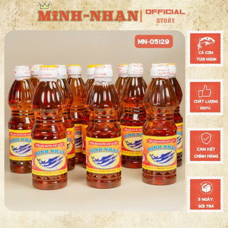 Nước mắm nhỉ thùng 12 chai 960ml nguyên chất Minh Nhạn Bình Định độ đạm 25