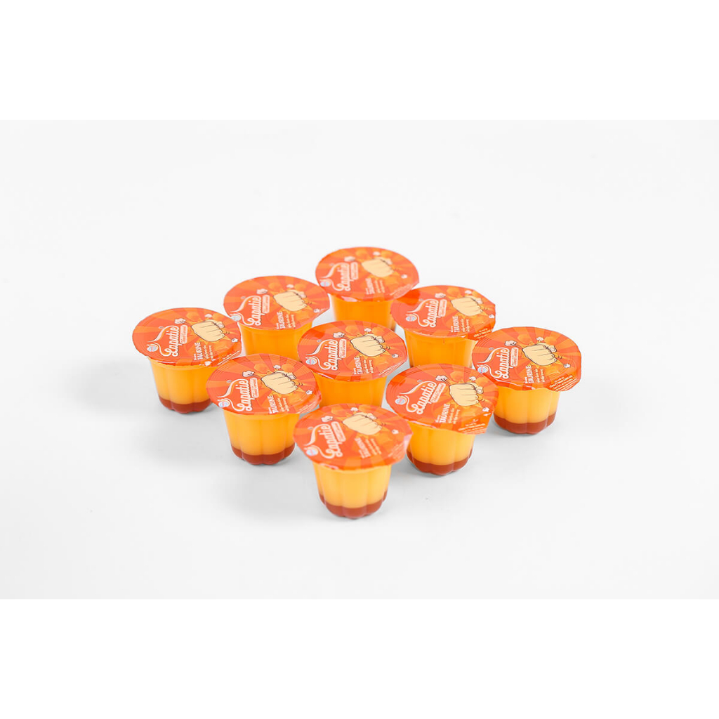 THẠCH CARAMEL LAPATIE BỔ SUNG TAURINE - TÚI 476 G