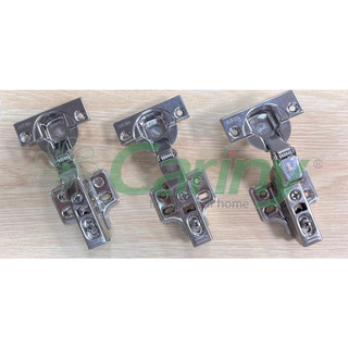 Bản lề cariny inox s35 chất liệu inox 304, giảm chấn pít-tông đồng, góc mở 110 độ , lắp nhanh