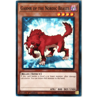 [Thẻ Yugioh] Garmr of the Nordic Beasts |EN| Common