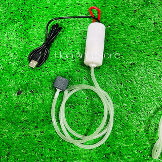 Máy sủi oxy USB mini cho cá cảnh.