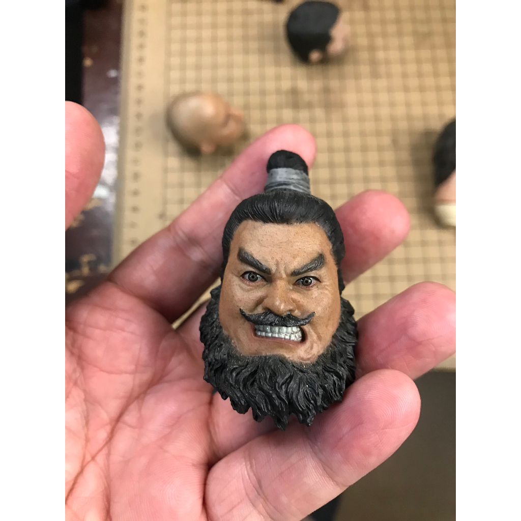 Mô hình 1/6 cổ trang head osoul trương phi