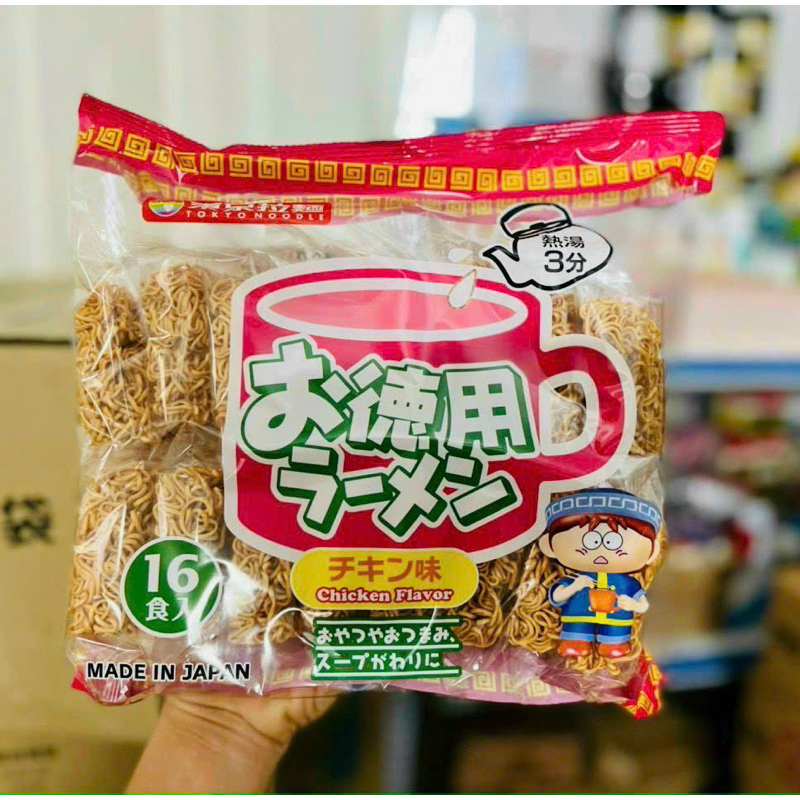 Mì tẩm gia vị Tokyo lốc 16 gói date T3/24 Nhật Bản