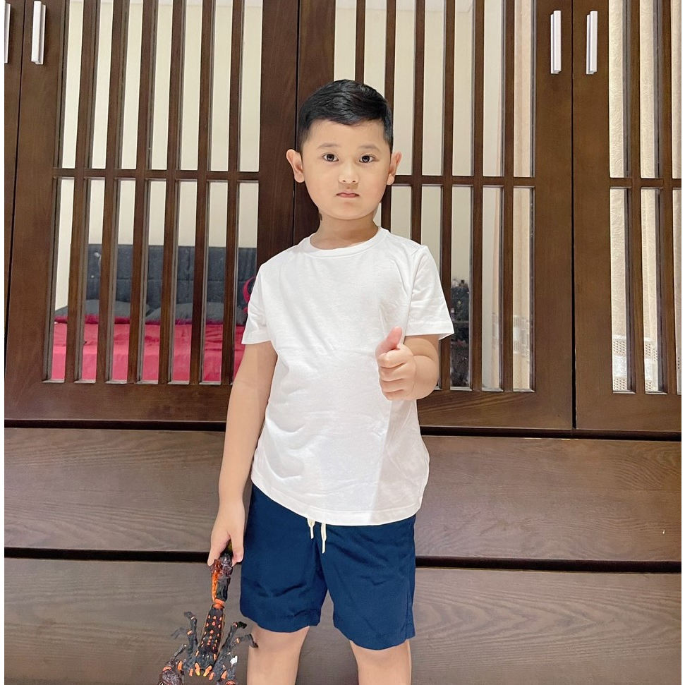 Quần short đùi bé trai size đại chất kaki Dragon Kids