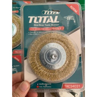 75mm bánh cước thau cốt 6mm total tac34031