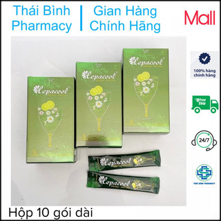 Bột Sủi Thanh Nhiệt Hepacool ( Hộp 10 gói dài )