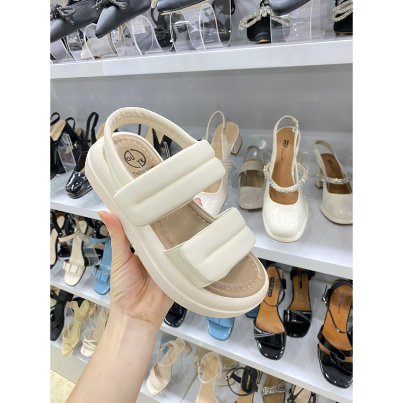 Dép quai hậu - sandal nữ bản to