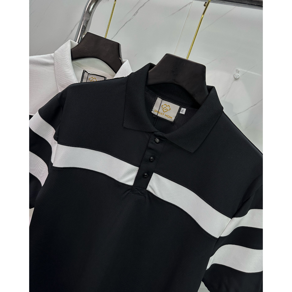 Áo thun nam POLO thiết kế vải cá sấu cotton cao cấp ngắn tay cực sang trọng và lịch lãm