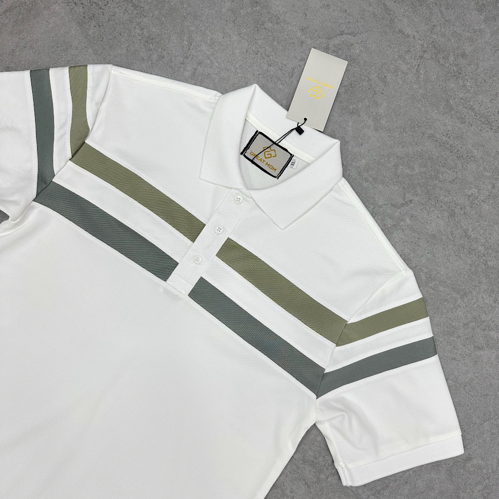 Áo thun nam POLO thiết kế vải cá sấu cotton cao cấp ngắn tay cực sang trọng và lịch lãm