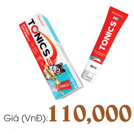 Gel dinh dưỡng cao cấp thú cưng-Tonics Gel 90g