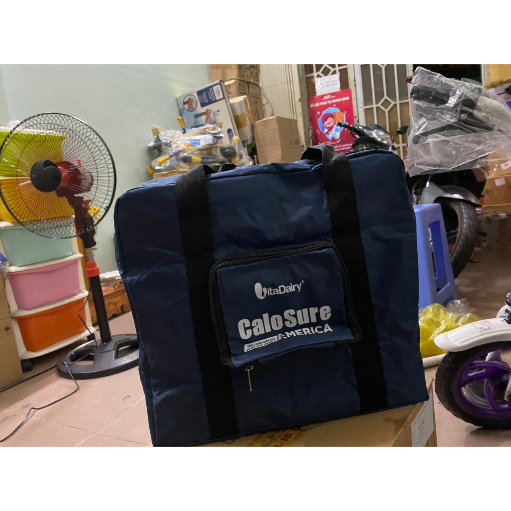 TÚI XÁCH ĐA NĂNG VẢI DÙ QUÀ TẶNG SỮA VITADAILY