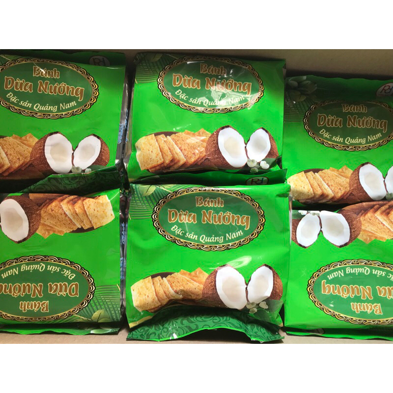 Bánh Dừa Nướng Đặc Sản Quảng Nam gói 180gram