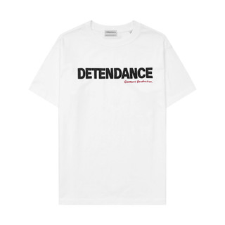 Signature v2 áo thun oversize unisex màu trắng