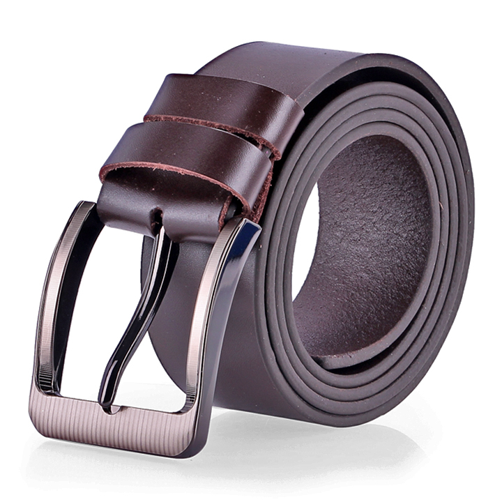 Dây nịt nam Huy Hoàng bát gài 4P màu nâu HP4139