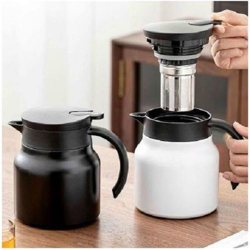 Ấm pha trà giữ nhiệt có lõi lọc trà, chất liệu inox 316 cao cấp dung tích 1000ml, ấm nước giữ nhiệt liên tục đến 12h