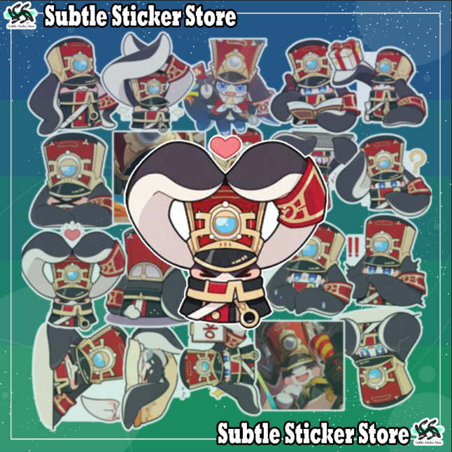 - Set 10/15/30 Sticker Pom-Pom/ Pom Pom game Honkai Star Rail/Honkai:Star Rail dán trang trí siêu đẹp