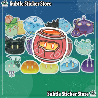 - Set 10/15 Sticker Slime game Genshin Impact dán trang trí siêu đẹp