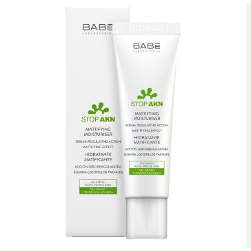 Kem dưỡng kiềm dầu ngừa mụn thông thoáng BABE Stop AKN  50ml