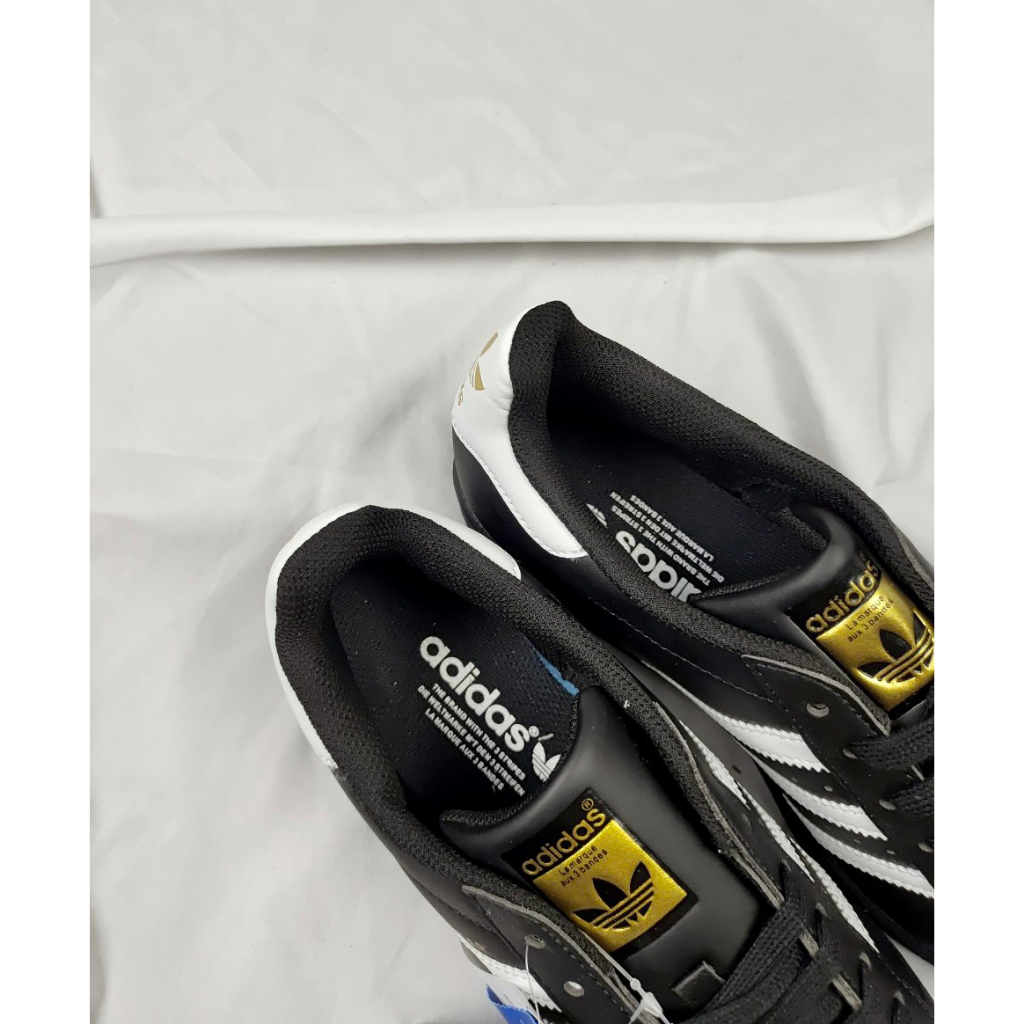 Giày thể thao Sneaker Adidas sò Nam Superstar 20 FV0321 "Core Black/Golden Brand" hottrend 2023