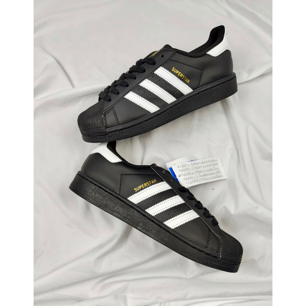 Giày thể thao Sneaker Adidas sò Nam Superstar 20 FV0321 "Core Black/Golden Brand" hottrend 2023