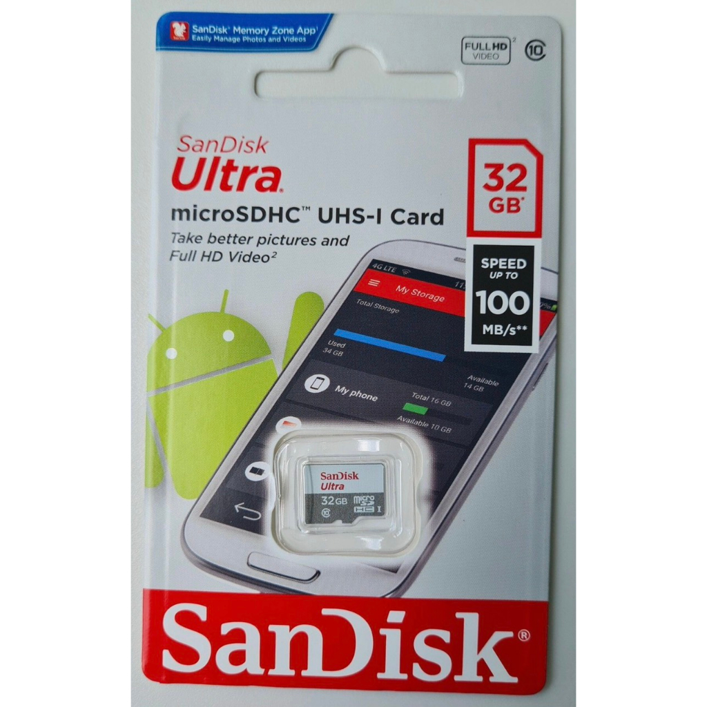 Thẻ nhớ MicroSD SANDISK 4GB
