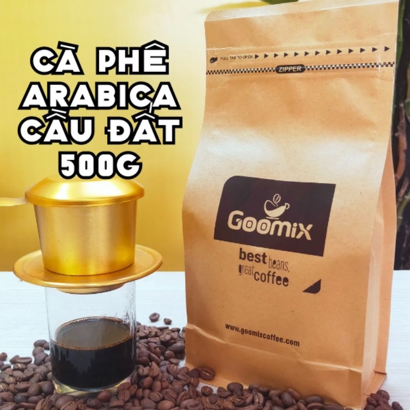 500g Cà Phê Arabica Cầu Đất 100% Nguyên Chất Chất Lượng Cao, Cà Phê Sạch, Cà Phê Hạt