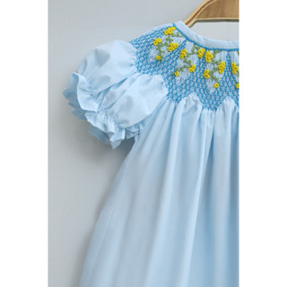 ĐẦM SMOCK VIP XANH