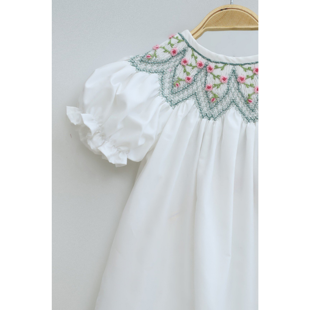 ĐẦM SMOCK VIP TRẮNG