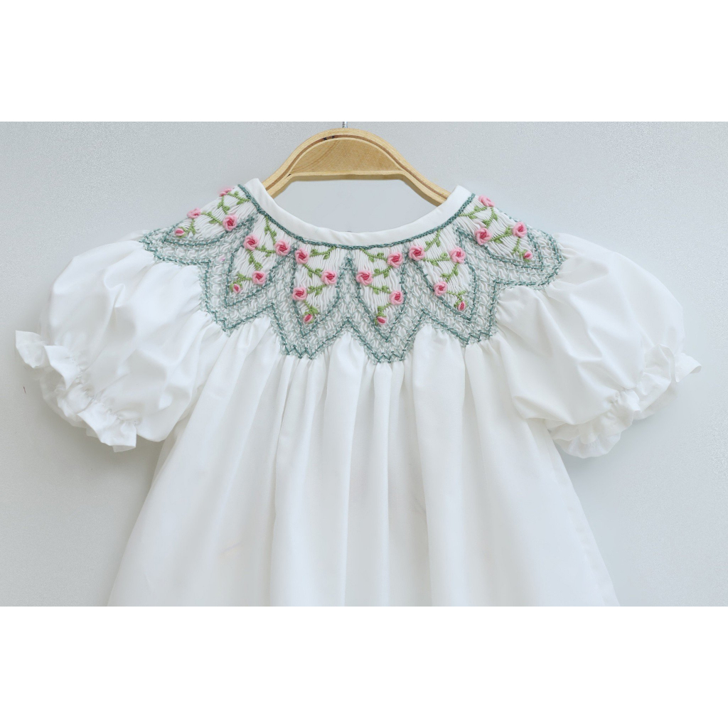 ĐẦM SMOCK VIP TRẮNG