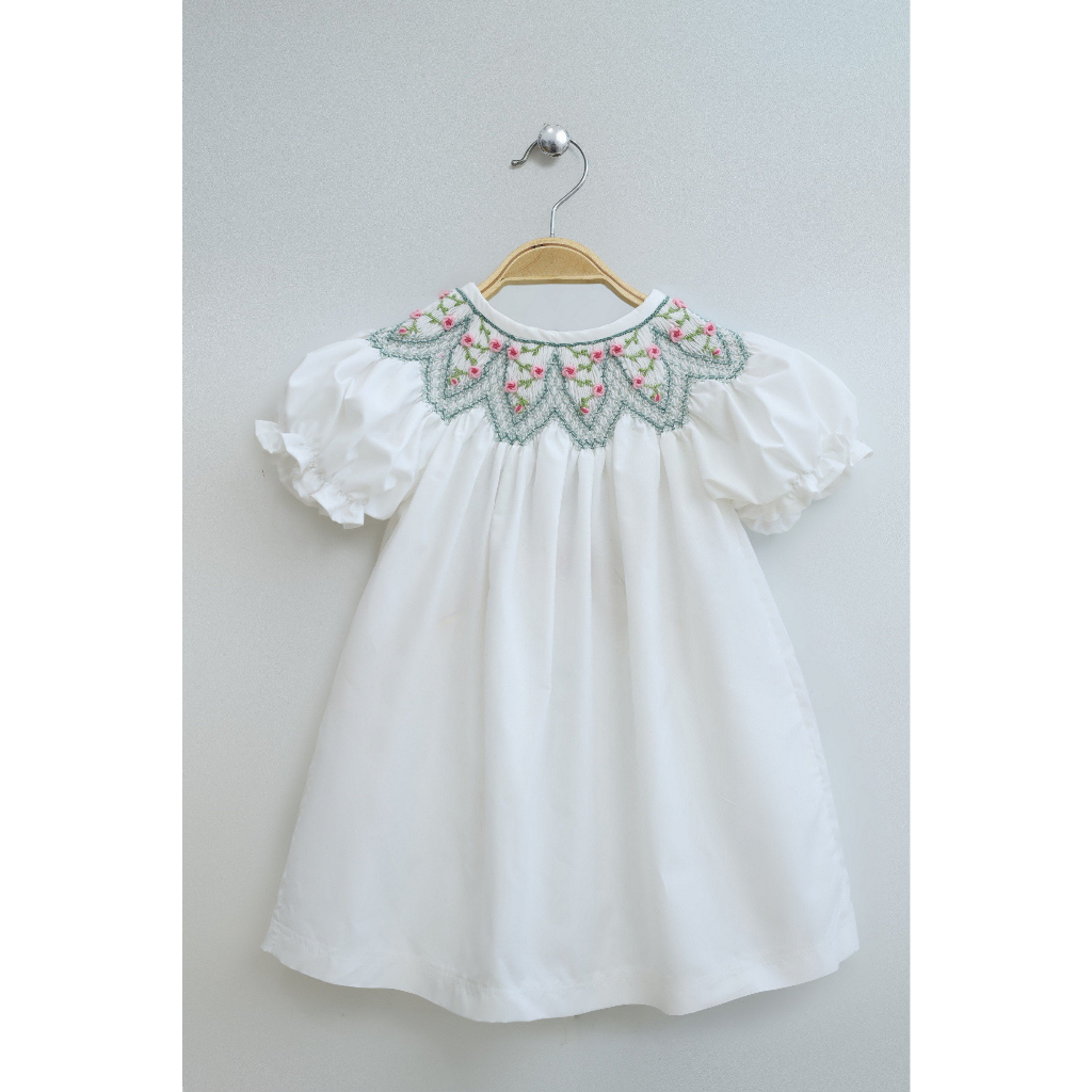 ĐẦM SMOCK VIP TRẮNG