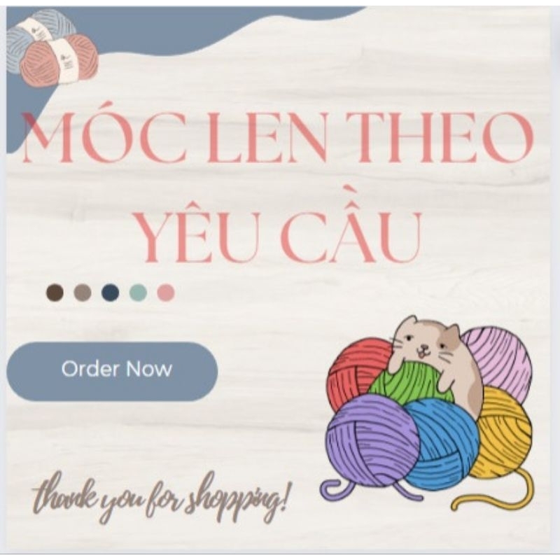 Móc len theo yêu cầu