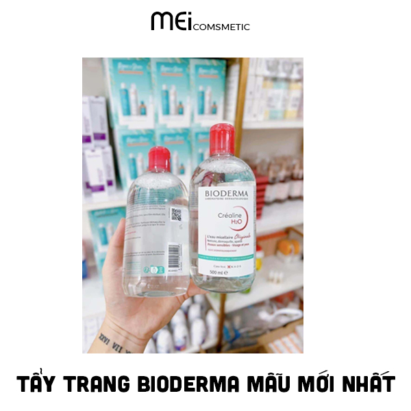 Nước Tẩy Trang Bioderma  Dành Cho Da Dầu, Da Mụn, Da Nhạy Cảm 500ml