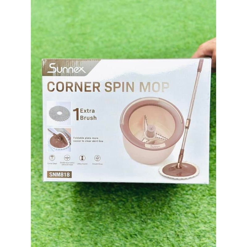 🔥 CÂY LAU NHÀ XOAY TAY THÔNG MINH SUNNEX 818 🔥🔥