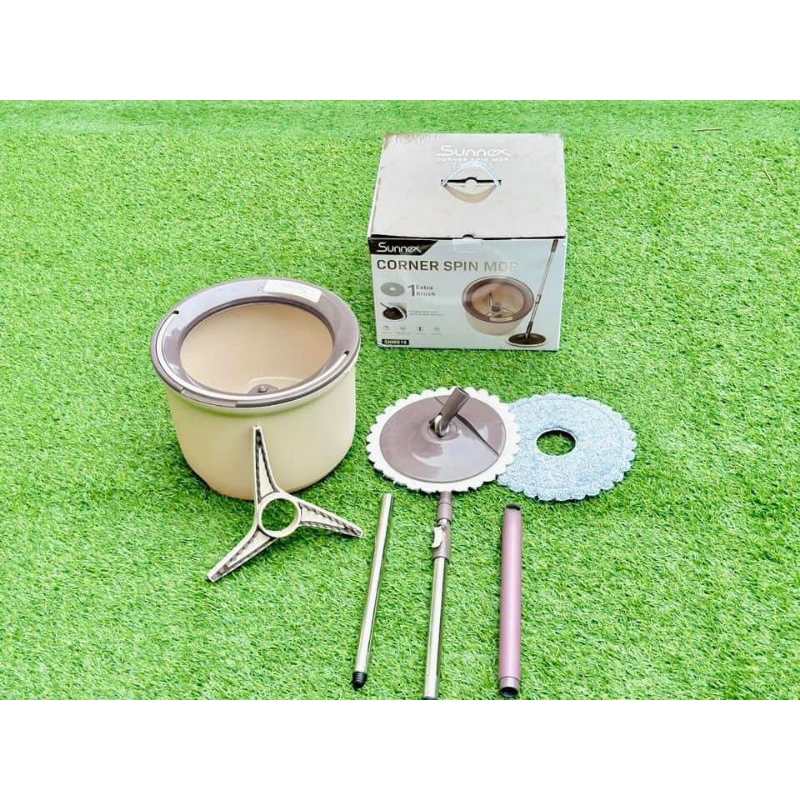 🔥 CÂY LAU NHÀ XOAY TAY THÔNG MINH SUNNEX 818 🔥🔥