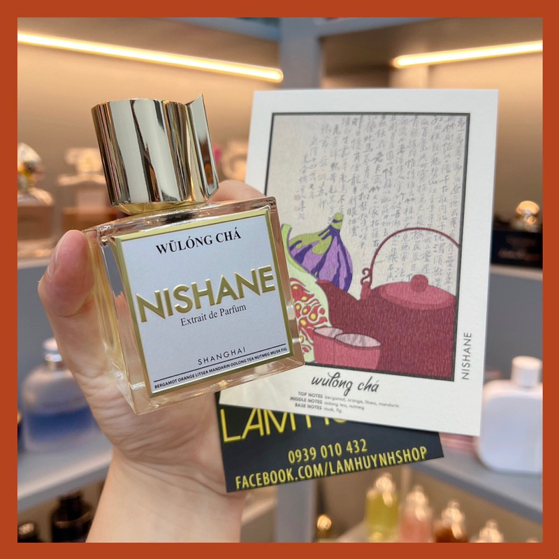 Nước hoa WULONG CHA NISHANE Extrait De Parfum 5ml - 10ml