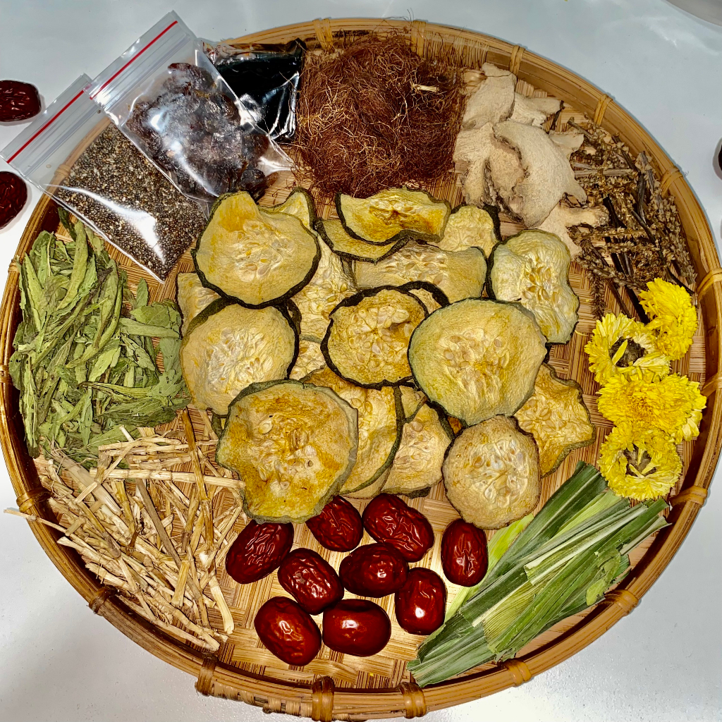 Set Sâm Bí Đao Hạt Chia EatMe - Set Nguyên Liệu Nấu 4 Lít