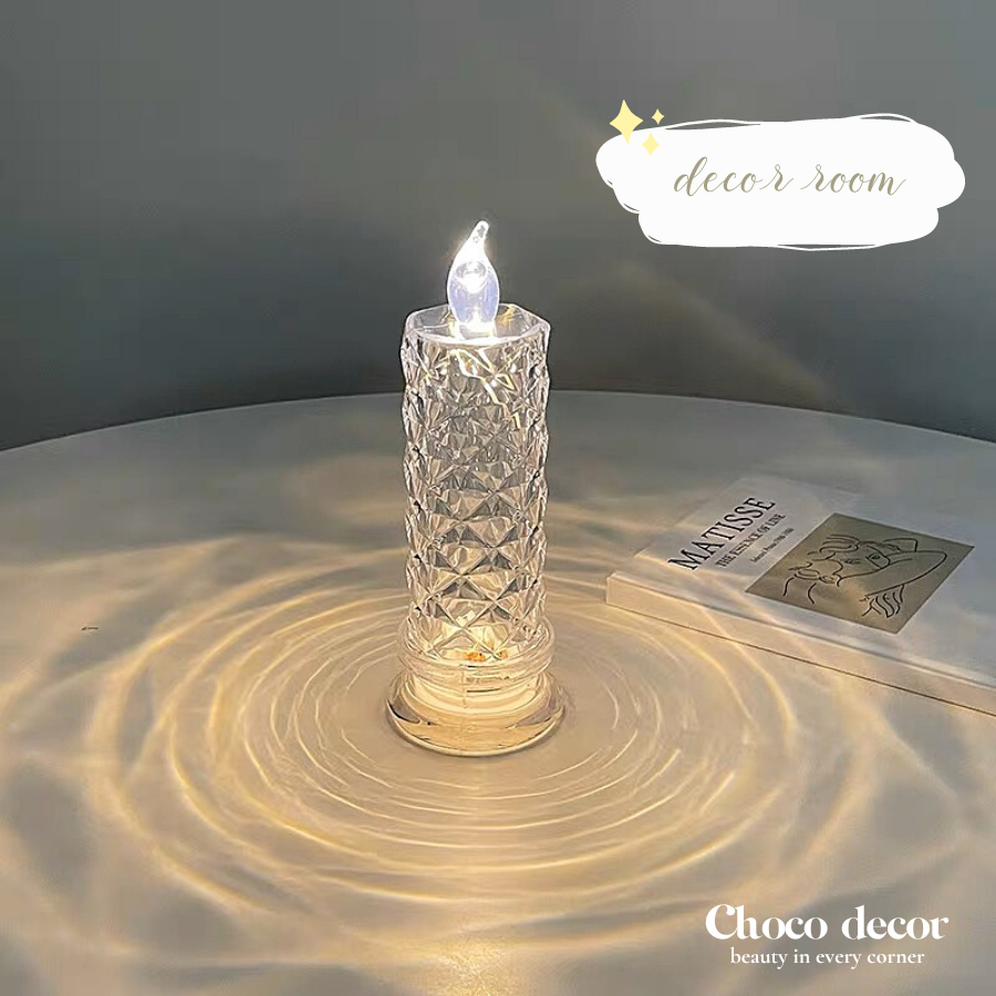 Đèn led hình nến phong cách Châu Âu decor, trang trí nhà cửa, phụ kiện chụp ảnh